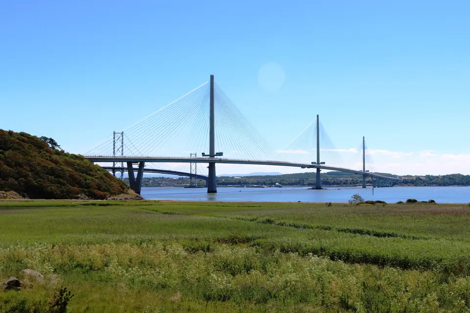 The Queensferry Crossing over the Firth of Forth