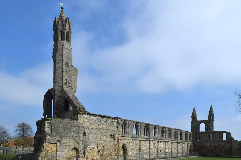 Ruins of the medieval cathedral of St Andrews